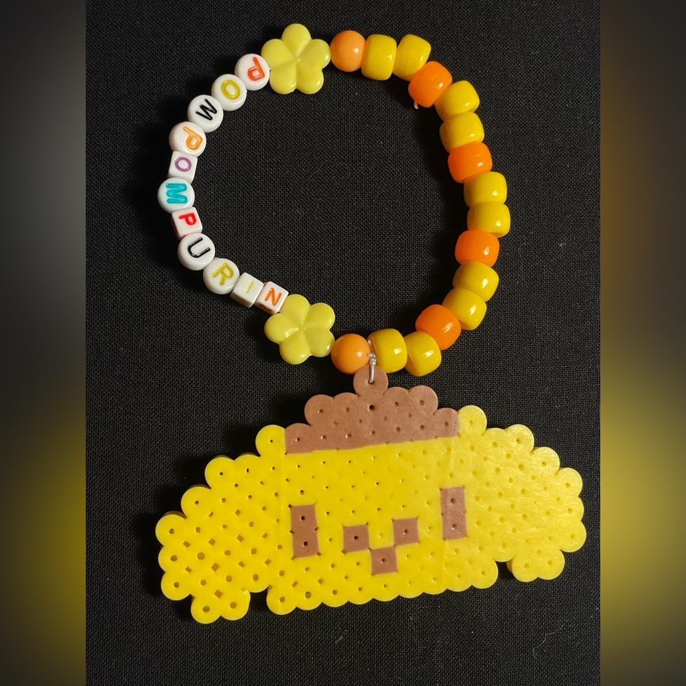 Pompompurin Sanrio kandi bracelet
